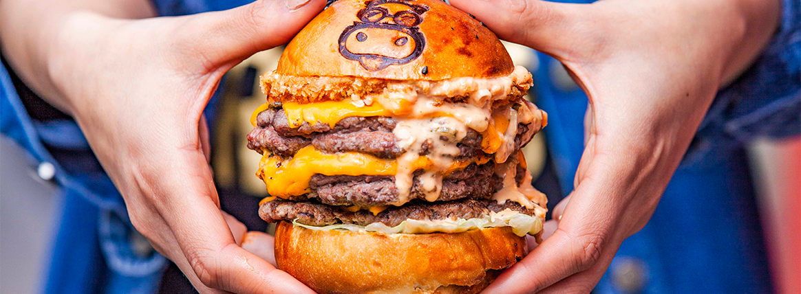 Panza Burger in Hands